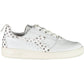 Iconic White Leather Sneakers with Contrasting Details