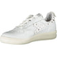 Iconic White Leather Sneakers with Contrasting Details