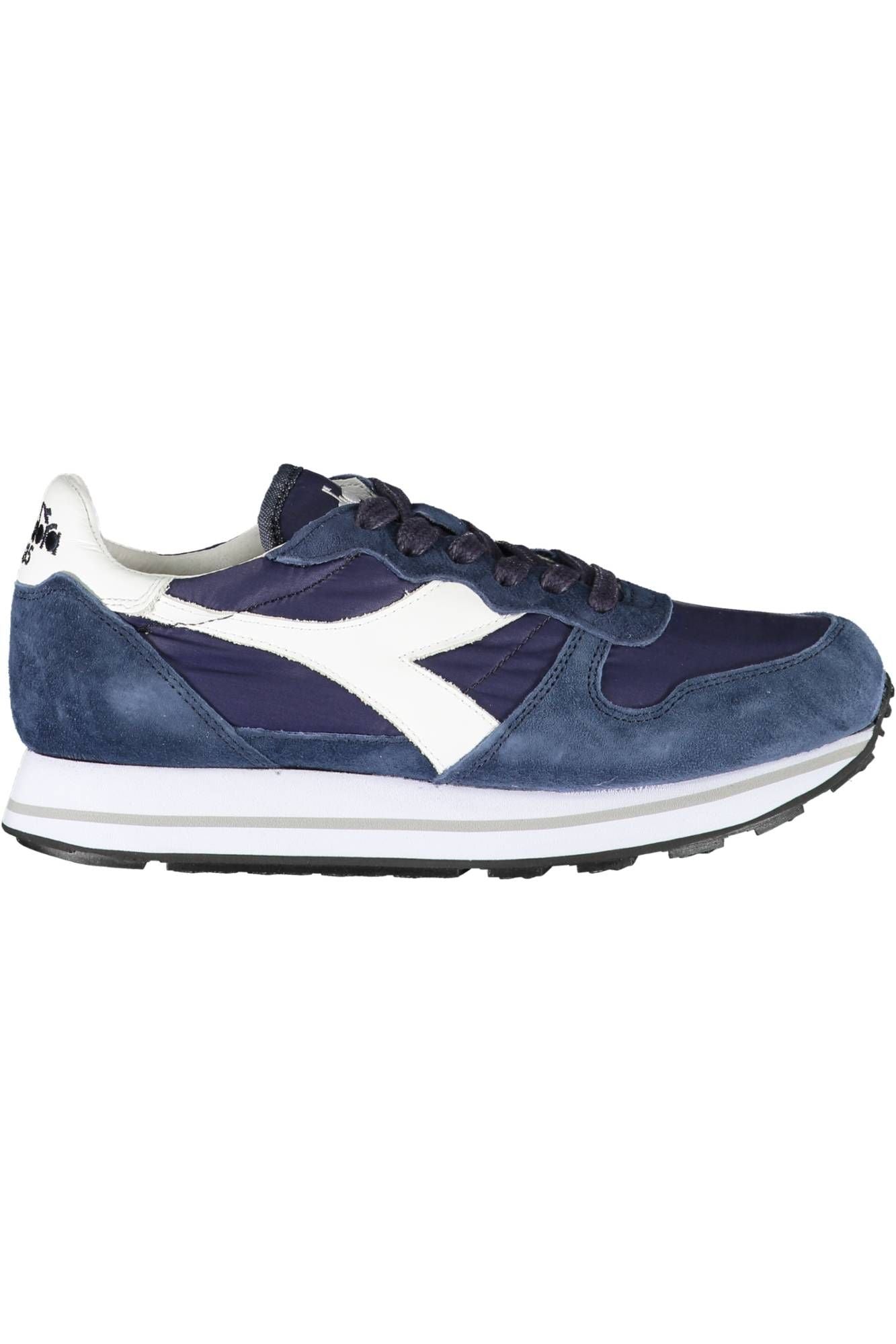 Chic Blue Sneakers with Contrasting Accents