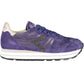 Swarovski Crystal-Embellished Blue Sneakers