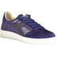 Swarovski Crystal-Embellished Blue Sneakers