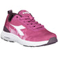 Chic Purple Lace-Up Sneakers with Comfort Sole