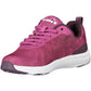 Chic Purple Lace-Up Sneakers with Comfort Sole