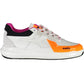Sleek White Sneakers with Contrasting Details