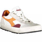 Chic White Sporty Lace-Up Sneakers