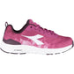 Chic Purple Sports Sneakers with Contrasting Sole