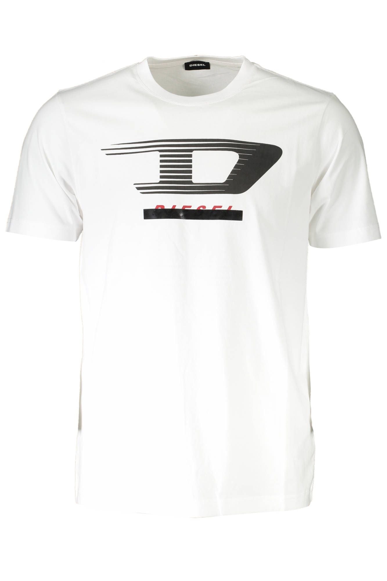 Crisp White Cotton Crew Neck Tee
