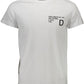 Crisp White Crew Neck Cotton Tee