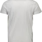 Crisp White Crew Neck Cotton Tee