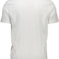 Crisp White Crew Neck Logo Tee
