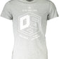 Chic Gray Diesel Short Sleeve Round Neck Tee
