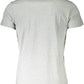 Chic Gray Diesel Short Sleeve Round Neck Tee