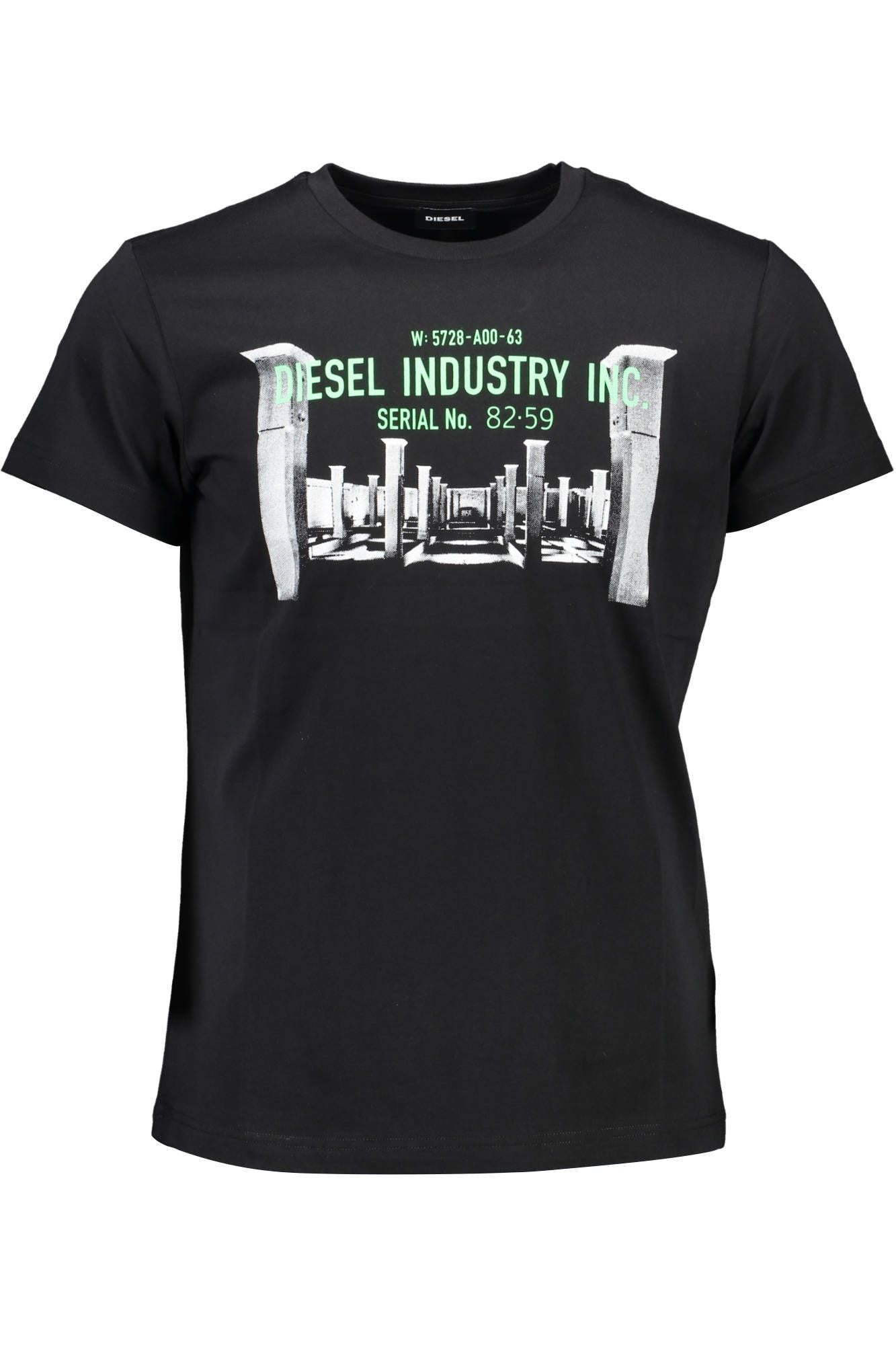 Sleek Crew Neck Printed Tee