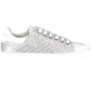 Silver Lure Sports Sneakers with Contrasting Details