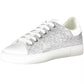 Silver Lure Sports Sneakers with Contrasting Details