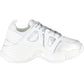 Chic Contrast Lace-Up Sports Sneakers