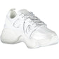 Chic Contrast Lace-Up Sports Sneakers