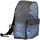 Sleek Blue Designer Polyamide Backpack