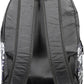 Elegant Black Backpack with Logo Detailing