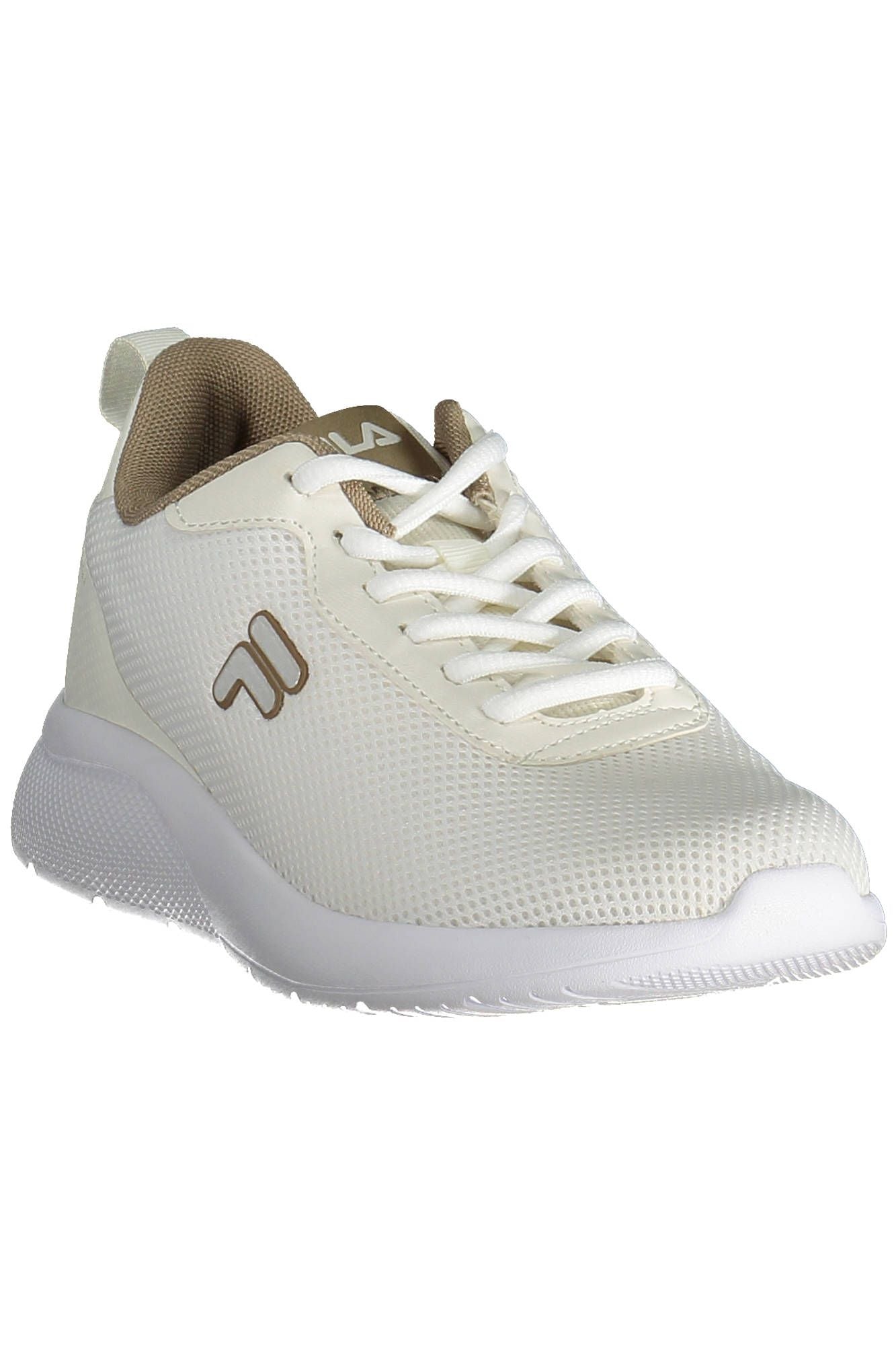 Elegant Beige Lace-Up Sports Sneakers