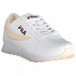 Chic White Lace-Up Sports Sneakers
