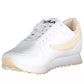 Chic White Lace-Up Sports Sneakers