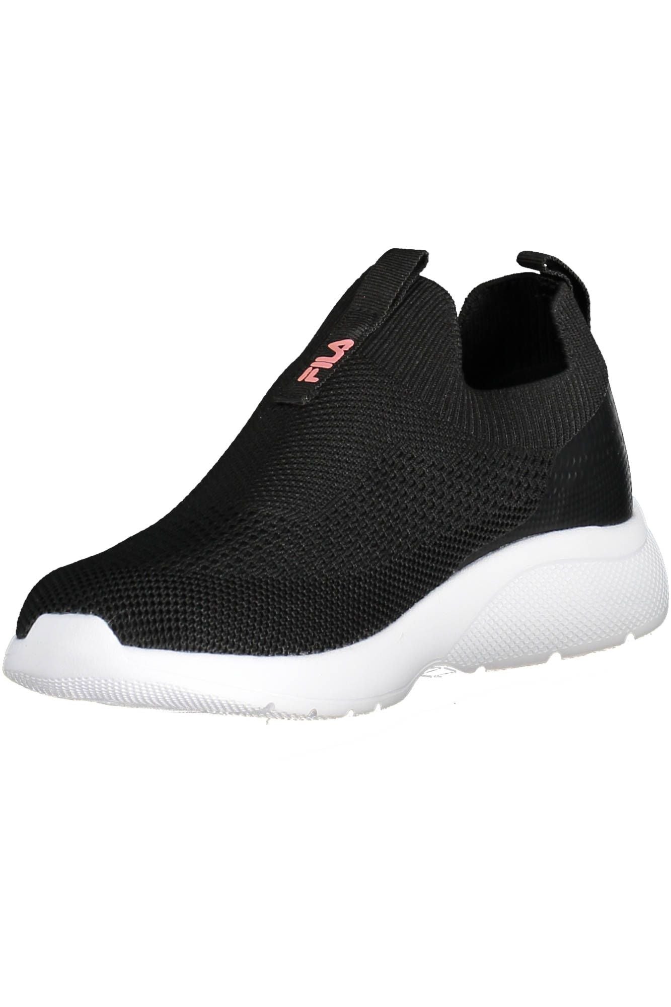 Chic Black Elastic Sports Sneakers