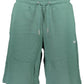 Chic Sporty Bermuda with Embroidered Logo