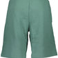 Chic Sporty Bermuda with Embroidered Logo