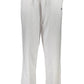 Sleek White Sports Trousers with Ankle Cuffs