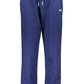 Chic Blue Sports Trousers with Ankle Cuffs