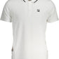 Elegant Contrast Detail Polo Shirt
