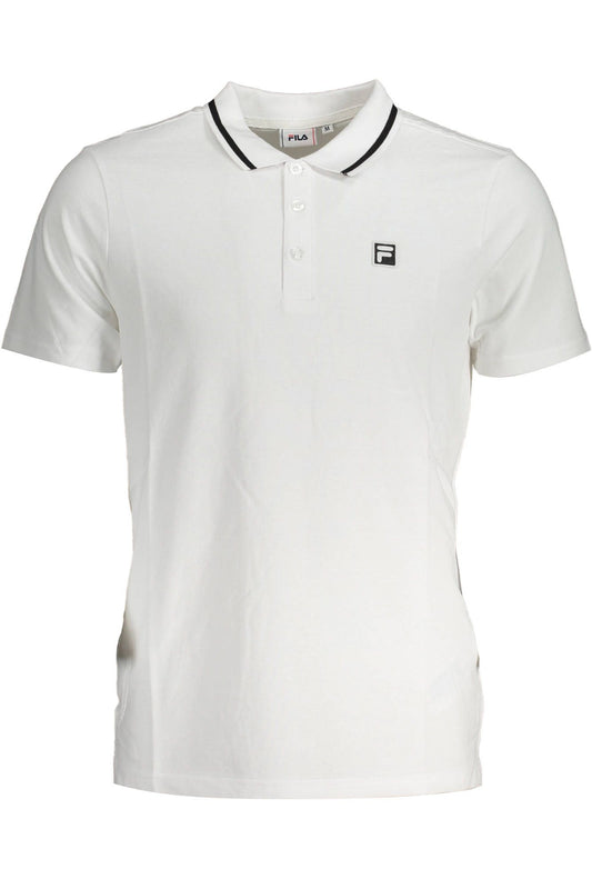 Elegant Contrast Detail Polo Shirt