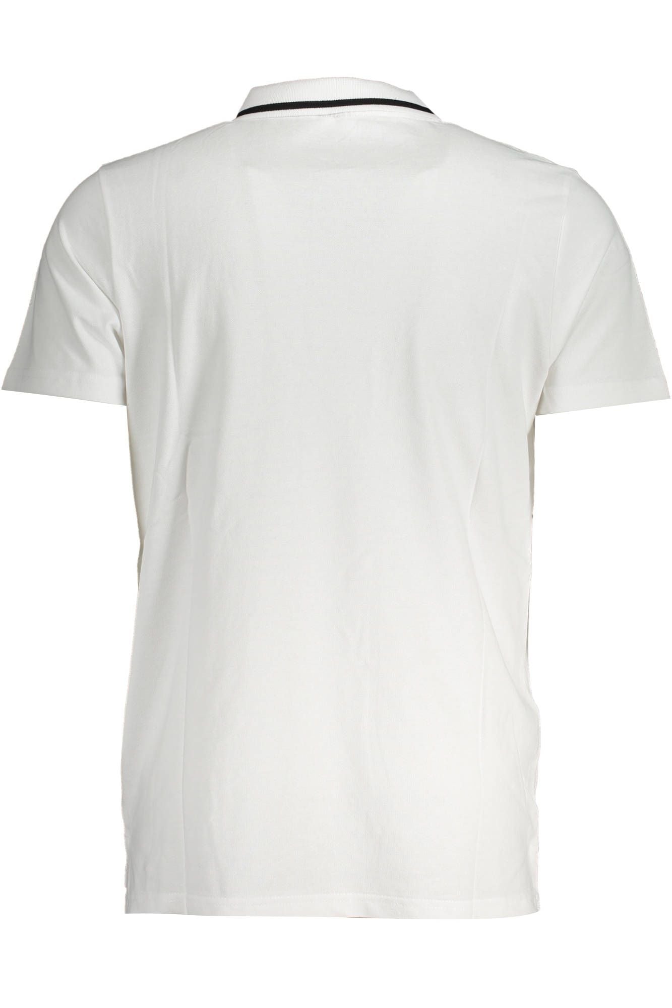Elegant Contrast Detail Polo Shirt