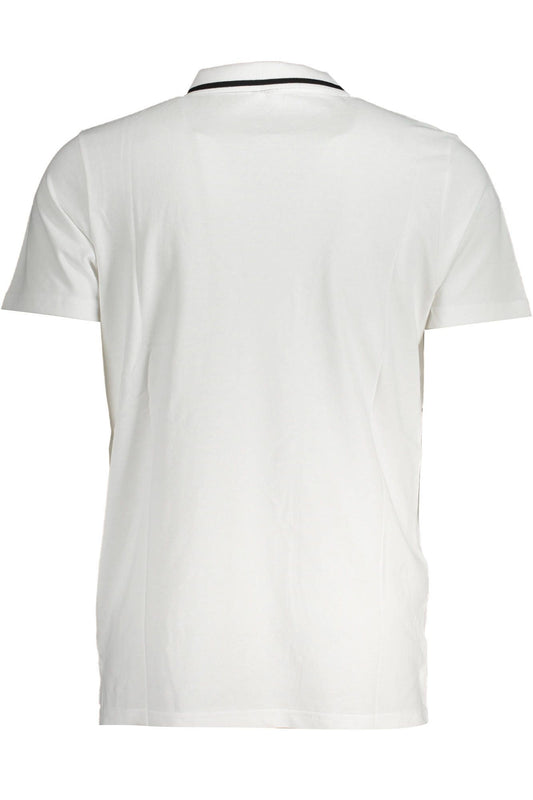 Elegant Contrast Detail Polo Shirt