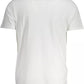 Elegant White Short-Sleeved Polo Shirt