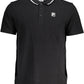 Sleek Cotton Polo with Contrast Details