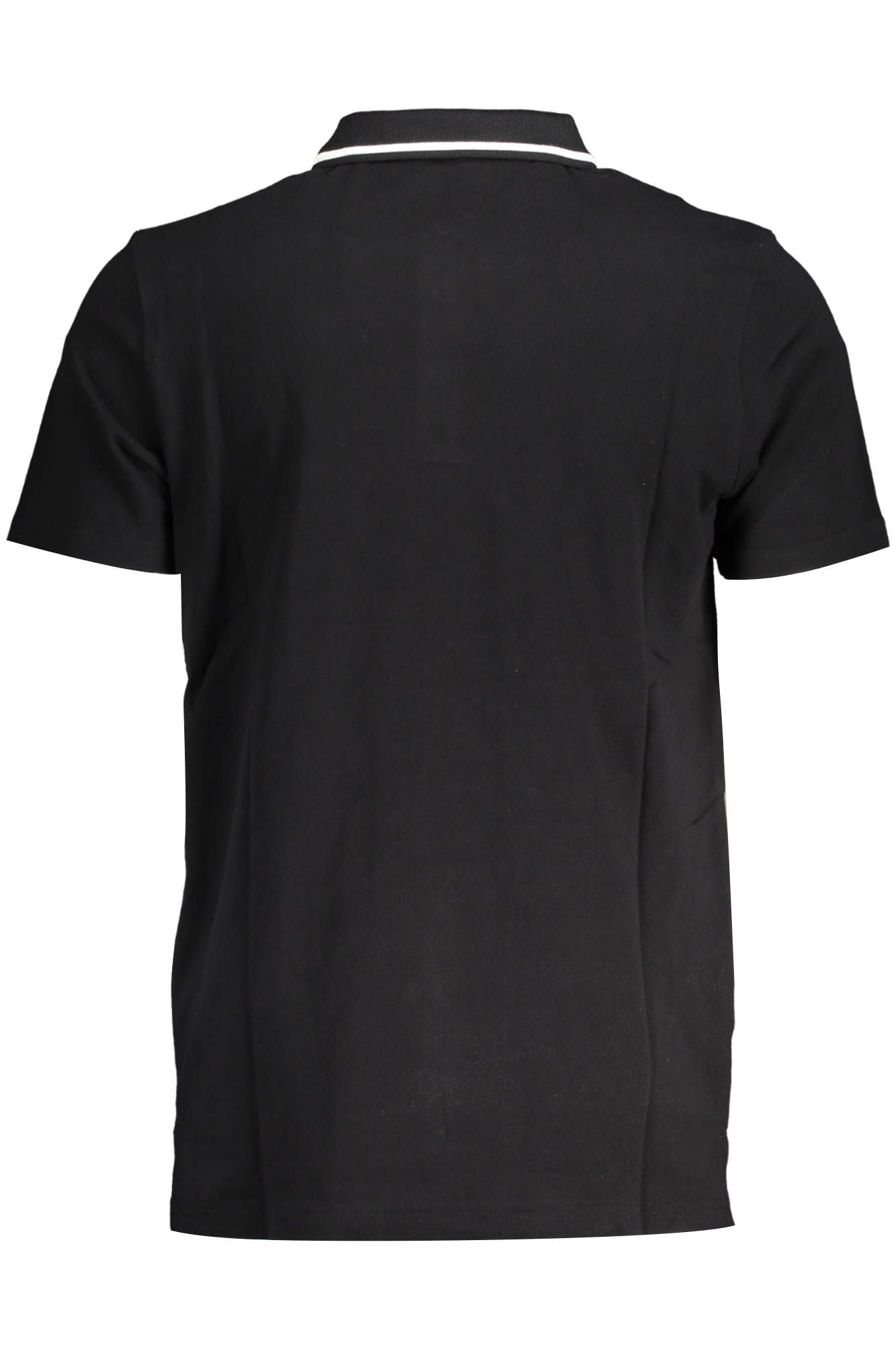 Sleek Cotton Polo with Contrast Details