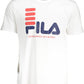 Crisp White Cotton Logo Tee