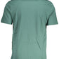Emerald Cotton Tee with Signature Print