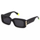 Chic Black Rectangular Designer Sunglasses