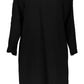 Chic Black Short Dress with Long Sleeves