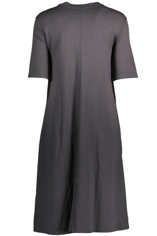 Elegant Short Sleeve Little Black Dress