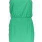 Sleeveless Green Zip-Back Dress