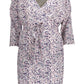 Elegant Long Sleeve Wrap Dress in Pink