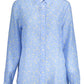 Elegant Light Blue Cotton Shirt