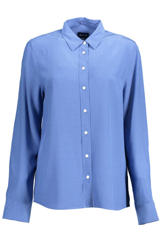 Elegant Long-Sleeved Viscose Shirt