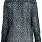 Chic Blue Italian Collar Shirt