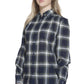 Elegant Slim Long Sleeve Blue Shirt