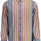 Elegant Light Blue Button-Down Shirt